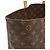 Borsa Cabas Alto Monogram Louis Vuitton Marrone - vista 9