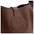 Hermès Hermes Rodeo 2 Deux Shoulder Bag Pochette Marrone Rosso Bordò - vista 8