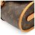 Borsa a tracolla Louis Vuitton Monogram Marne Marrone - vista 4