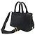 Prada Canapa Tote Bag Schwarz - Ansicht 3