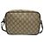 Borsa a tracolla Gucci nera in PVC argento Nero - vista 4