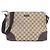Borsa a tracolla Gucci GG Canvas e pelle