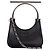 NWOB Alexander McQueen T-Bar Black Leather Mini Bag Pre-owned