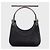 NWOB Alexander McQueen T-Bar Black Leather Mini Bag Pre-owned - vista 3