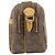 Borsa a tracolla Louis Vuitton Reporter PM in pelle Monogram marrone - vista 3