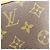 Borsa a tracolla Louis Vuitton Reporter PM in pelle Monogram marrone - vista 8