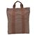 Hermès Borsa Tote Hermes Herline Cabas Marrone - vista 2