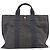 Hermès Borsa Tote Hermes Gray Herline MM Marrone - vista 2