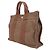 Hermès Hermes Herline PM Canvas Tote Bag in Braun - Ansicht 3