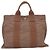 Hermès Hermes Herline PM Canvas Tote Bag in Braun - Ansicht 4