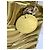 Borsa Christian Dior Lady Dior Art Jason Martin Oro D'oro - vista 2