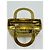 Borsa Christian Dior Lady Dior Art Jason Martin Oro D'oro - vista 8