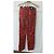 Pantaloni Versace Jeans Signature Stampa Cuori Arancione - vista 3