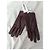 Steve Madden Lederhandschuhe Bordeaux - Ansicht 3