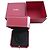 Cartier Red Leather Ring Box Gold hardware
