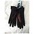 Autre Marque Auclair Betsy Lederhandschuhe Bordeaux und Schwarz Braun - Ansicht 4