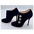 Christian Louboutin Bootoni MJ 100 Stivaletti Camoscio Nero - vista 2