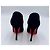 Christian Louboutin Bootoni MJ 100 Stivaletti Camoscio Nero - vista 4