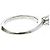 Tiffany & Co Tiffany Solitär-Diamantring aus Platin Silber - Ansicht 7