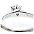Tiffany & Co Tiffany Solitär-Diamantring aus Platin Silber - Ansicht 8