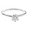 Tiffany & Co Tiffany Solitär Diamantring Silber