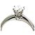 Tiffany & Co Tiffany Solitär Diamantring Silber - Ansicht 10