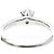 Tiffany & Co Tiffany Solitär Diamantring Silber - Ansicht 8