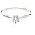 Tiffany & Co Tiffany Solitär-Diamantring Silber
