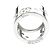 Pendente Gucci Icon in oro bianco e diamanti Argento - vista 3