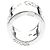 Pendente Gucci Icon in oro bianco e diamanti Argento - vista 4