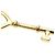 Tiffany & Co Collana Tiffany Heart Key in oro rosa D'oro - vista 7