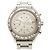 Omega Speedmaster Date 3513.30 Quadrante Argento Orologio Uomo