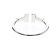 Tiffany & Co. T Wire Or Blanc 18K Argenté - vue 2