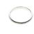 Tiffany & Co. Classic Milgrain Ring Platinum 3.9mm Silber - Ansicht 6