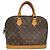 Louis Vuitton Alma Monogram Canvas MM Marrone - vista 2