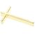 Pendentif Croix Tiffany & Co. Or Jaune 18K Doré - vue 6