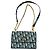 Dior Caro Borsa a Tracolla Tela Jacquard Dior Oblique Beige Blu scuro