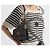 Dior Caro Borsa a Tracolla Tela Jacquard Dior Oblique Beige Blu scuro - vista 6
