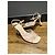 Décolleté Slingback Chanel in mesh rosa e pelle - vista 13