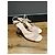 Décolleté Slingback Chanel in mesh rosa e pelle - vista 2