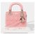 Borsa DIOR Lady Dior in Pelle Rosa - 103858 - vista 2