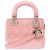 Borsa DIOR Lady Dior in Pelle Rosa - 103858 - vista 3