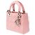 Borsa DIOR Lady Dior in Pelle Rosa - 103858 - vista 5