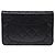 Borsa CHANEL Wallet on Chain in Pelle Nera - 103855 Nero - vista 3