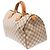 Borsa LOUIS VUITTON Speedy in Tela Bianca - 103849 Bianco - vista 5