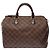 Borsa LOUIS VUITTON Speedy in Tela Marrone - 103848 - vista 3