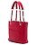 Borsa Chanel Caviar Petite Shopping Tote Rossa Rosso - vista 2