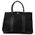 Borsa Tote Garden Party 36 Hermès in Toile e Negonda nera Nero
