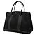 Borsa Tote Garden Party 36 Hermès in Toile e Negonda nera Nero - vista 2