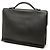Borsa da lavoro Hermès Clemence Sac a Depeches 27 nera Nero - vista 2